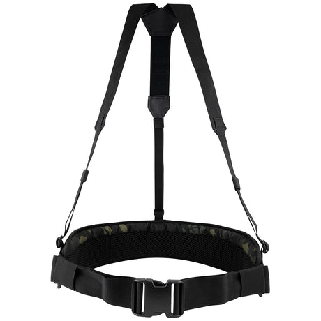 Rear of Skeleton Harness VCam Black Camo