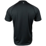 rear of viper tactical black mesh tech t shirt