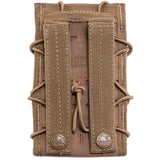 rear of viper tactical coyote smart phone pouch molle