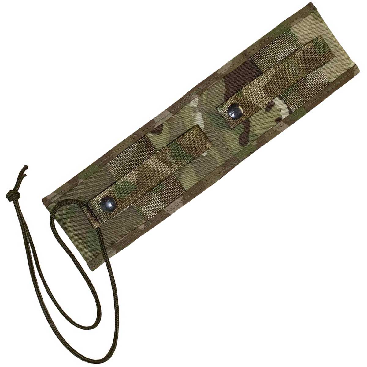 rear of mtp camo marauder mod survival knife sheath molle