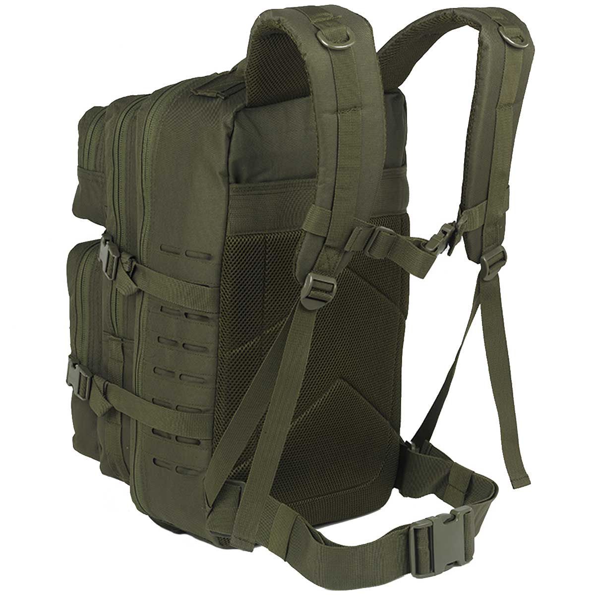 rear straps brandit large us cooper lasercut rucksack olive green