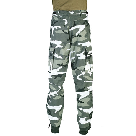 rear view mil tec bdu ranger combat trousers urban camo