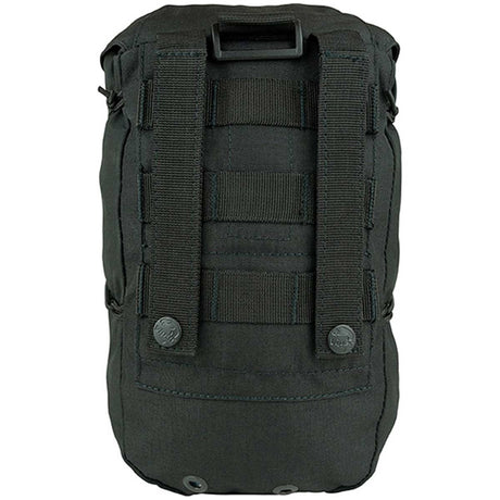 rear view of black viper stuffa pouch