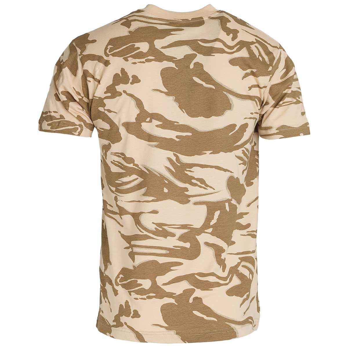 rear view of desert camo tshirt