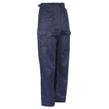 right side royal navy working trousers cargo blue