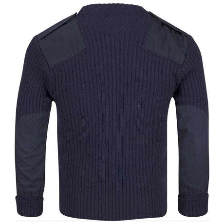 royal navy blue pullover rear