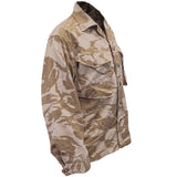 side angle of combat tropical shirt desert dpm used