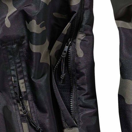 side ventilation pocket brandit summer windbreaker dark camo