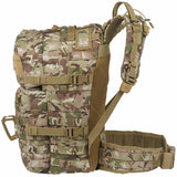 side view waist belt kombat molle assault pack btp camouflage 40l