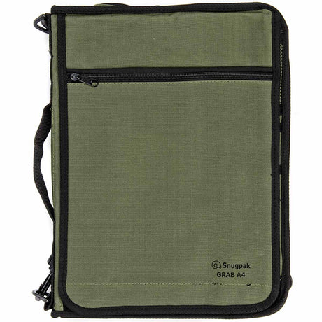 snugpak a4 grab document holder olive green