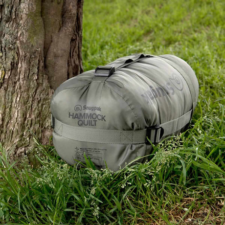snugpak hammock quilt in compression sack