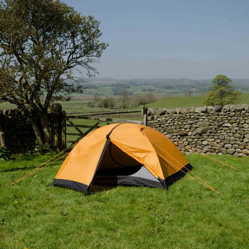 snugpak journey trio tent sunburst orange
