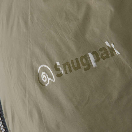 snugpak logo on sleeka elite olive jacket