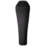 zipped up black snugpak softie 15 sleeping bag