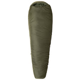 zipped up snugpak softie elite 4 olive sleeping bag