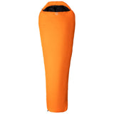 zipped up snugpak softie 15 intrepid orange sleeping bag