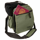 snugpak utility pack olive passport in pocket