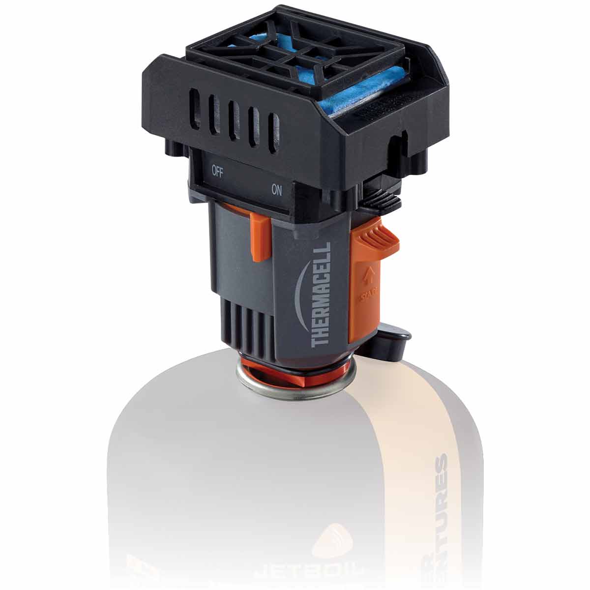 thermacell backpacker mosquito midge repeller close up