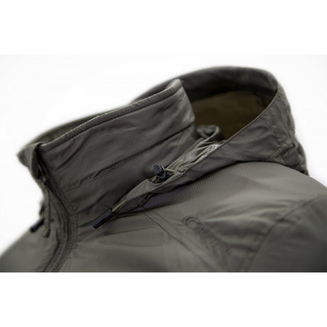 thermal fleece high collar olive carinthia lig 4.0 jacket