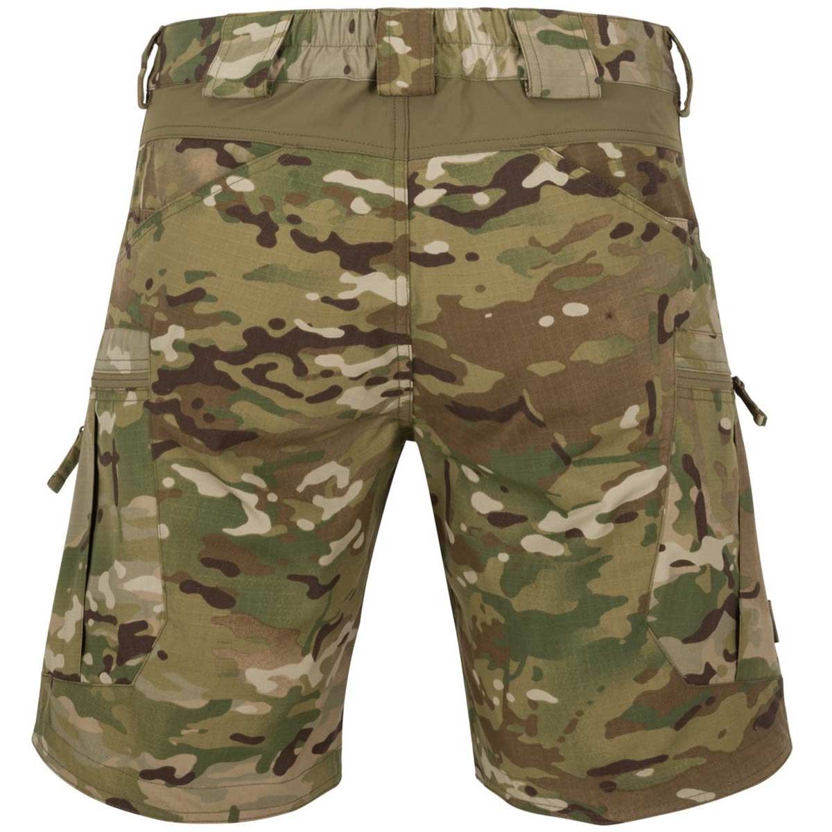 urban tactical shorts 8.5 multicam rear view