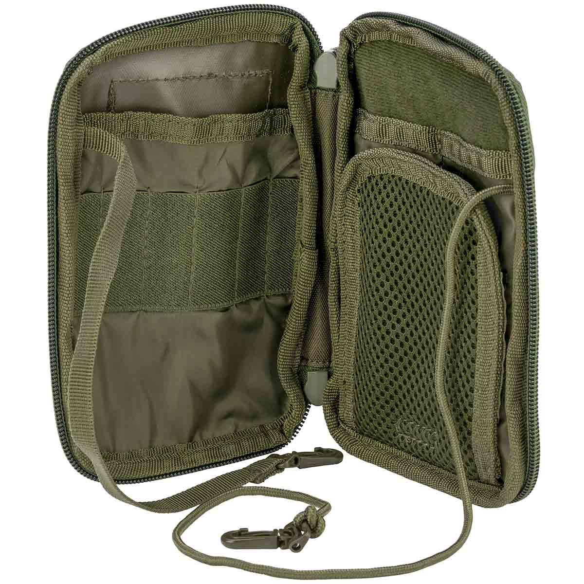 viper green molle operators pouch open internal sleeves