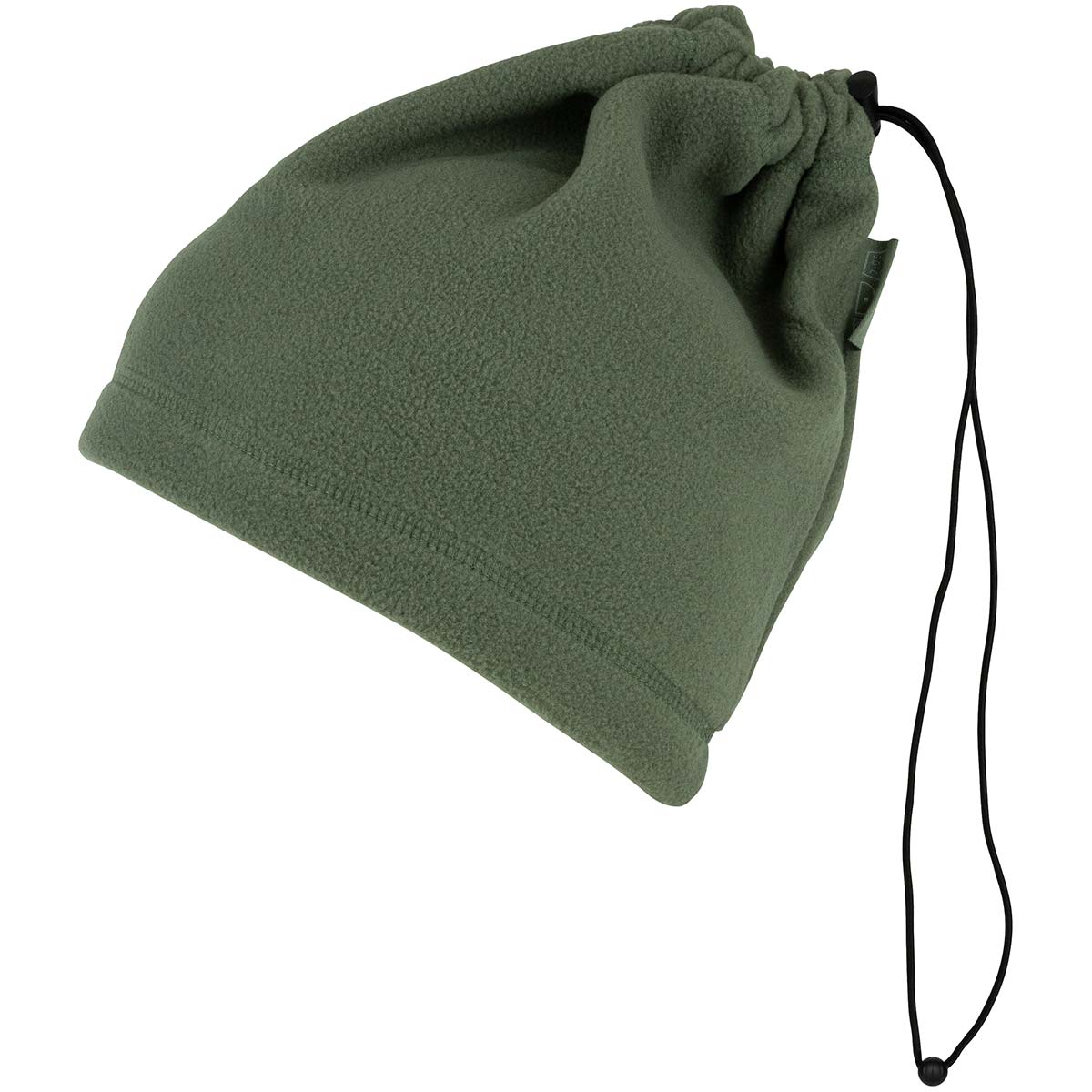 viper neck gaiter drawcord green