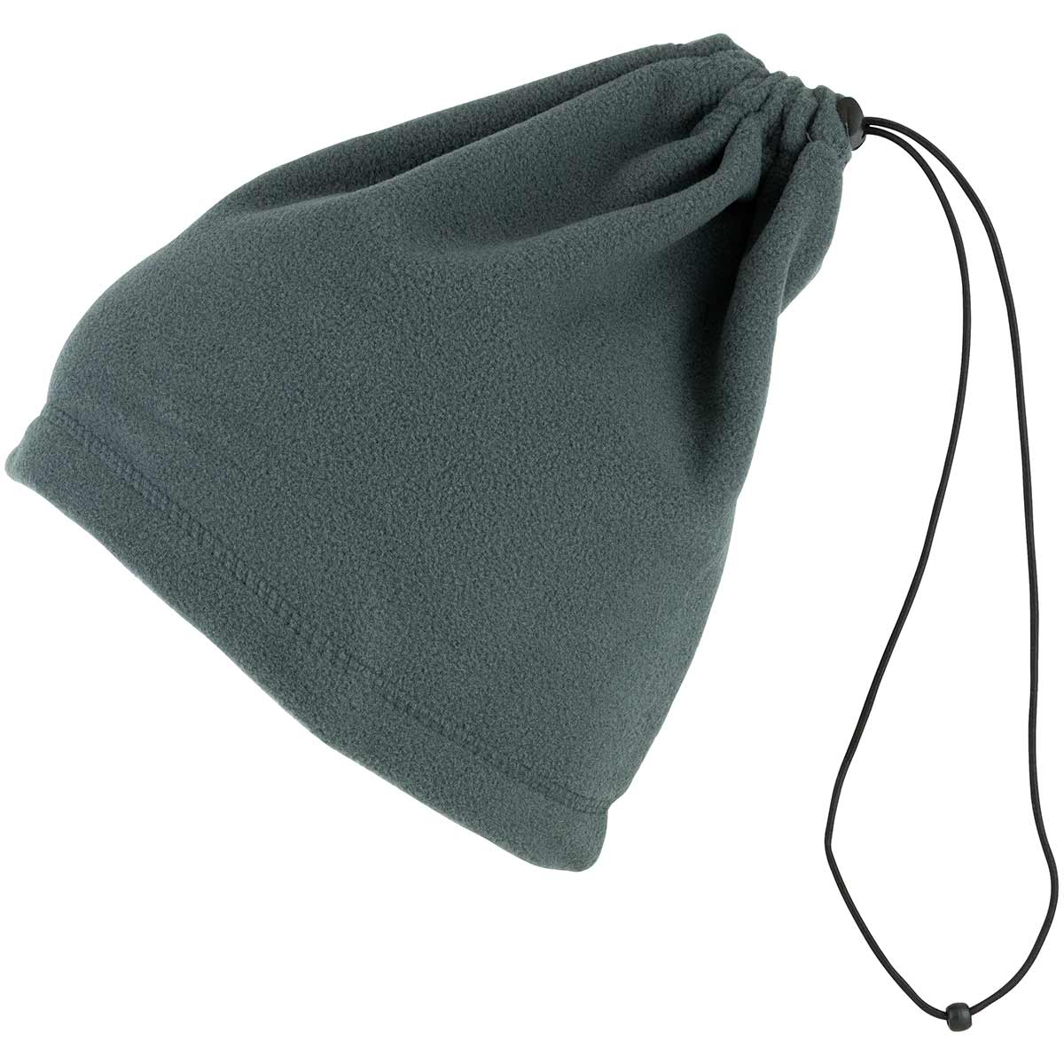 viper neck gaiter drawcord titanium grey