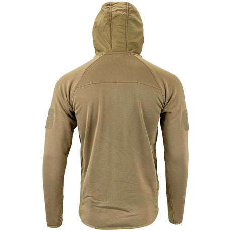 viper tactical storm hoodie coyote rear view