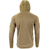 viper tactical storm hoodie coyote rear view