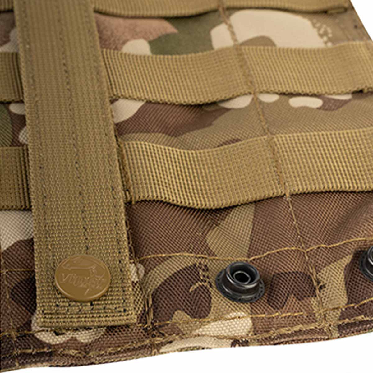 viper triple mp5 molle mag pouch vcam press studs