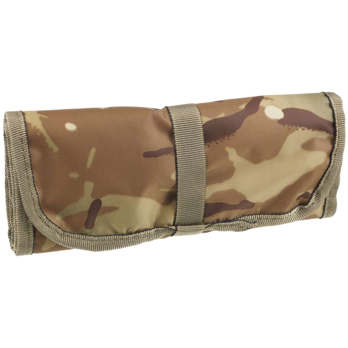 front of tied up wash kit roll pouch