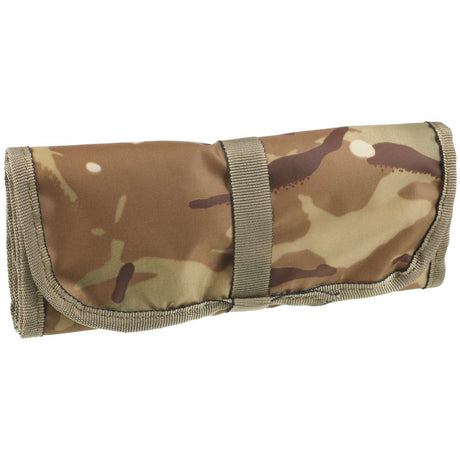 front of tied up wash kit roll pouch