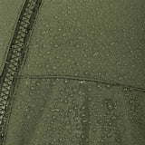 water resistant nylon material green highlander hirta jacket