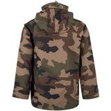 waterproof goretex french army hood jacket camo