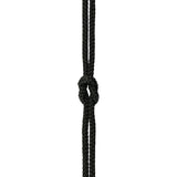 web tex paracord rope 100m black 3mm