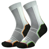 1000 mile trek repreve single layer socks twin pack