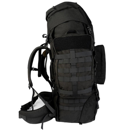 4l molle side pouches on highlander pinnacle rucksack 90l black