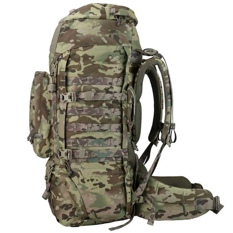 4l side pouches with zips on the highlander camo pinnacle backpack