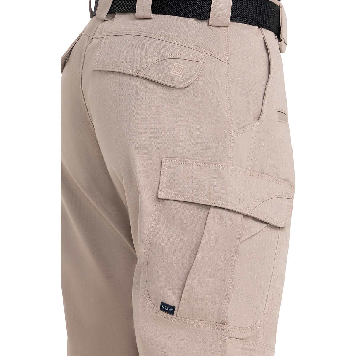 5.11 tactical stryke pants khaki with velcro closure
