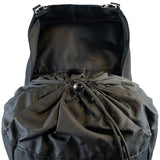 50l black highlander pinnacle rucksack  shock cord lid compression pack