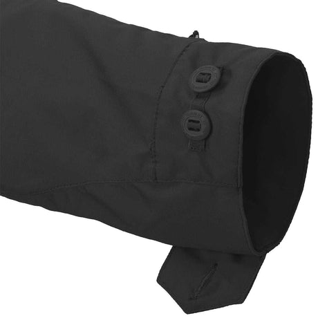 adjustable buttoned cuffs on helikon ash grey covert m65 jacket