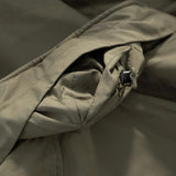 adjustable stowable hood of olive 5.0 lig carinthia jacket