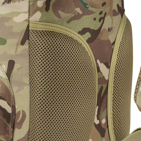 airmesh rear padding of 44l highlander forces rucksack hmtc camo