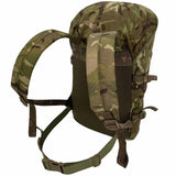 angle rear straps of marauder 30 litre patrol mtp camo pack