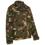 angle view of kombat kids dpm camo combat jacket