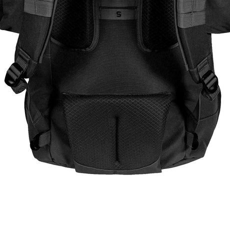back support on highlander forces elite pack 88l black