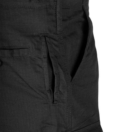 baton pocket mil com mod police pattern trousers black