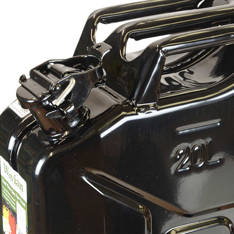 bayonet closure of black 20l wavian jerry can