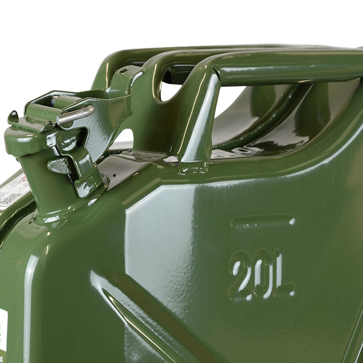 bayonet closure on 20l khaki green wavian jerry can