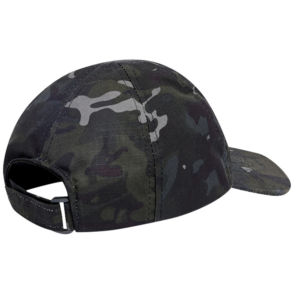 black camo kombat kids baseball cap with rear adjustment